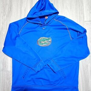 Nike Blue Men's Hoodie with Logo